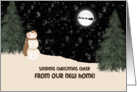 Scenic Our New Address Christmas Card