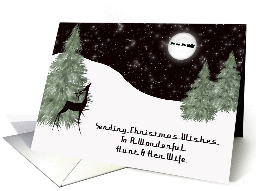Reindeer Aunt & Her Wife Christmas card (1453350)