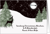 Reindeer Aunt & Her Wife Christmas Card