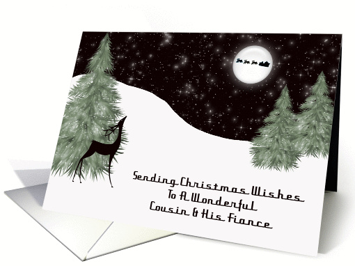 Reindeer Cousin and His Fiance Christmas card (1455318)