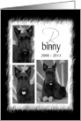 Binny’s Sympathy Card