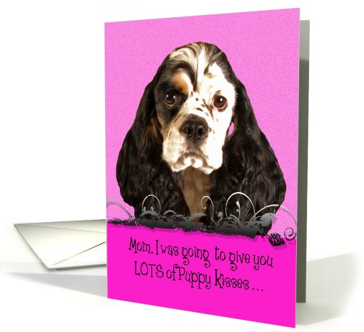 Mothers Day Card Licker License - featuring an American... (574439)