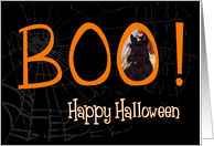 Boo! Happy Halloween - featuring a Scottish Terrier card