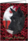 Happy Holidays - featuring Scottish Terrier Puppy card