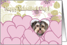 Valentine’s Greeting - featuring a Morkie card