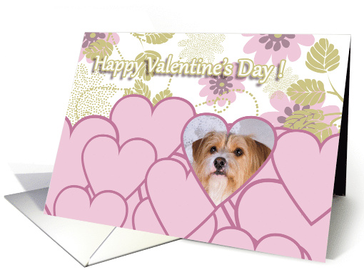 Valentine's Greeting - featuring a Terrier Mix card (728753)