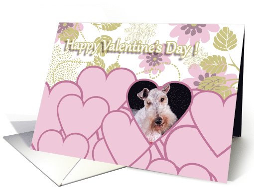 Valentine's Card - featuring a Wire Fox Terrier card (759614)