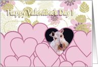 Valentine’s Card - featuring a Wire Fox Terrier card
