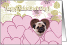 Valentine’s Card - featuring a Pug card