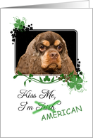 Kiss Me, I’m Irish (American)! - St Patrick’s Day card