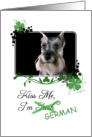 Kiss Me, I’m Irish (German)! - St Patrick’s Day card