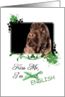 Kiss Me, I’m Irish (English)! - St Patrick’s Day card