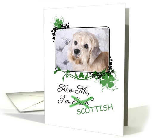 Kiss Me, I'm Irish (Scottish) - St Patrick's Day card (772378)