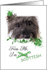 Kiss Me, I’m Irish (Scottish) - St Patrick’s Day card