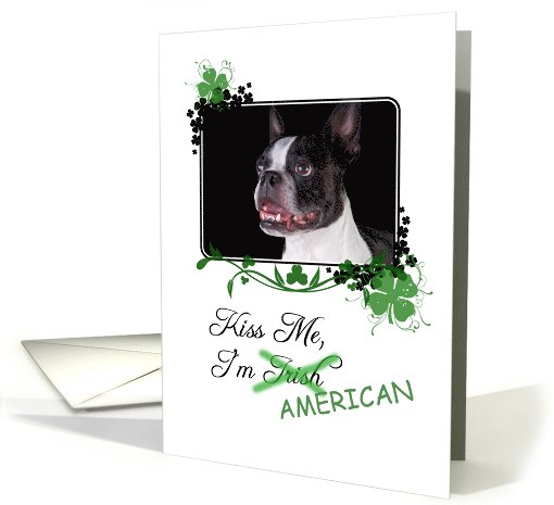 Kiss Me, I'm Irish (American) - St Patrick's Day card (772396)