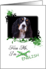 Kiss Me, I’m Irish (English) - St Patrick’s Day card