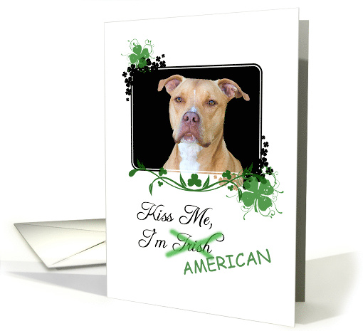 Kiss Me, I'm Irish (American)! - St Patrick's Day card (773034)