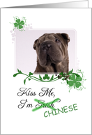 Kiss Me, I’m Irish (Chinese)! - St Patrick’s Day card