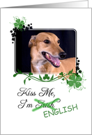Kiss Me, I’m Irish (English)! - St Patrick’s Day card