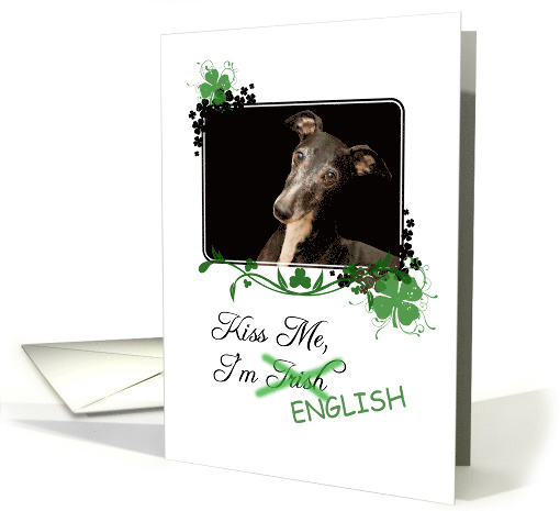 Kiss Me, I'm Irish (English)! - St Patrick's Day card (773457)