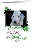 Kiss Me, I’m Irish (English)! - St Patrick’s Day card