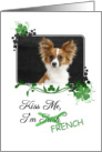 Kiss Me, I’m Irish (French)! - St Patrick’s Day card