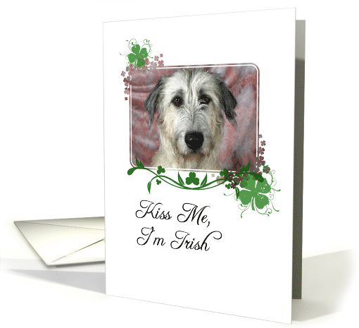 Kiss Me, I'm Irish! - St Patrick's Day card (774555)