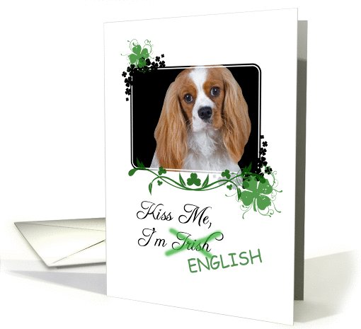 Kiss Me, I'm Irish (English)! - St Patrick's Day card (774751)