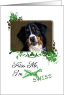 Kiss Me, I’m Irish (Swiss)! - St Patrick’s Day card
