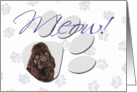 April Fool’s Day Greeting - featuring a chocolate American Cocker Spaniel card