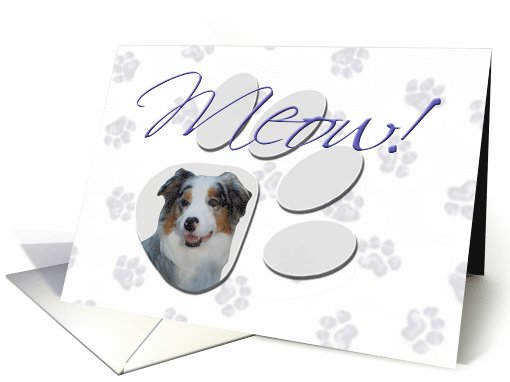 April Fool's Day Greeting - featuring a blue merle... (776390)