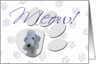 April Fool’s Day Greeting - featuring a Bedlington Terrier card