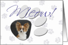 April Fool’s Day Greeting - featuring a Papillon card
