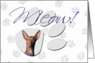 April Fool’s Day Greeting - featuring a Pharaoh Hound card
