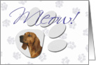 April Fool’s Day Greeting - featuring a Redbone Coonhound card