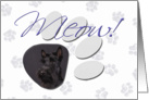 April Fool’s Day Greeting - featuring a black Scottish Terrier puppy card