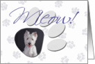 April Fool’s Day Greeting - featuring a West Highland White Terrier card