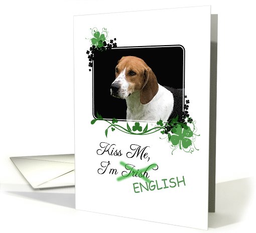 Kiss Me, I'm Irish (English)! - St Patrick's Day card (794717)