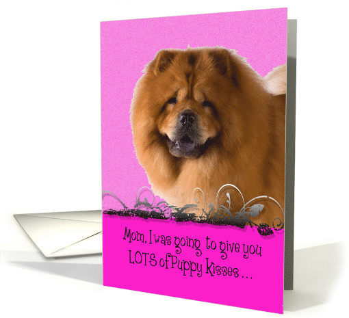 Mothers Day Licker License - featuring a Chow Chow card (795689)