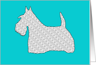 All Occasion - I Love Scottish Terriers card
