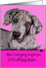 Mother’s Day Licker License - featuring Great Dane puppy card