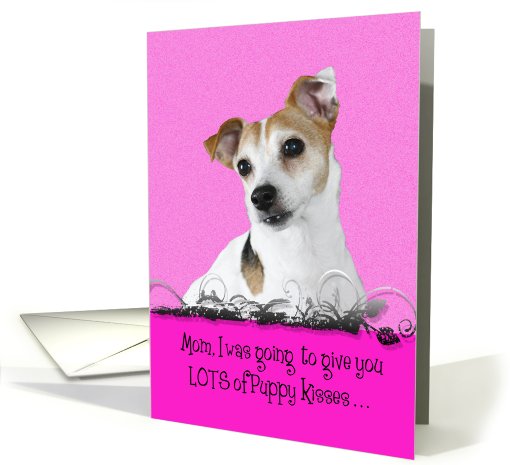 Mother's Day Licker License - featuring a Jack Russell Terrier card