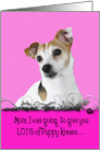 Mother’s Day Licker License - featuring a Jack Russell Terrier card