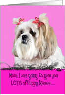 Mother’s Day Licker License - featuring a Lhasa Apso card