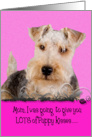 Mother’s Day Licker License - featuring a Lakeland Terrier card