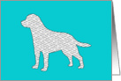 All Occasion - I Love Labrador Retrievers card