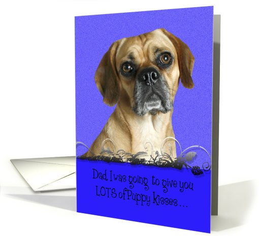 Father's Day Licker License - featuring a Puggle card (818094)