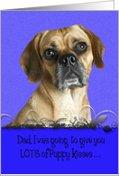 Father’s Day Licker License - featuring a Puggle card