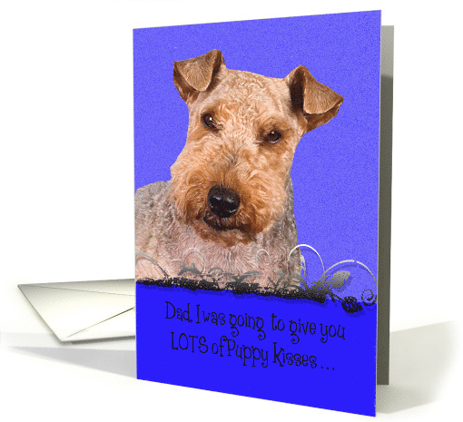 Father's Day Licker License - featuring a Welsh Terrier card (818901)