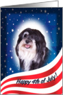 July 4th Card - featuring a Havanese card